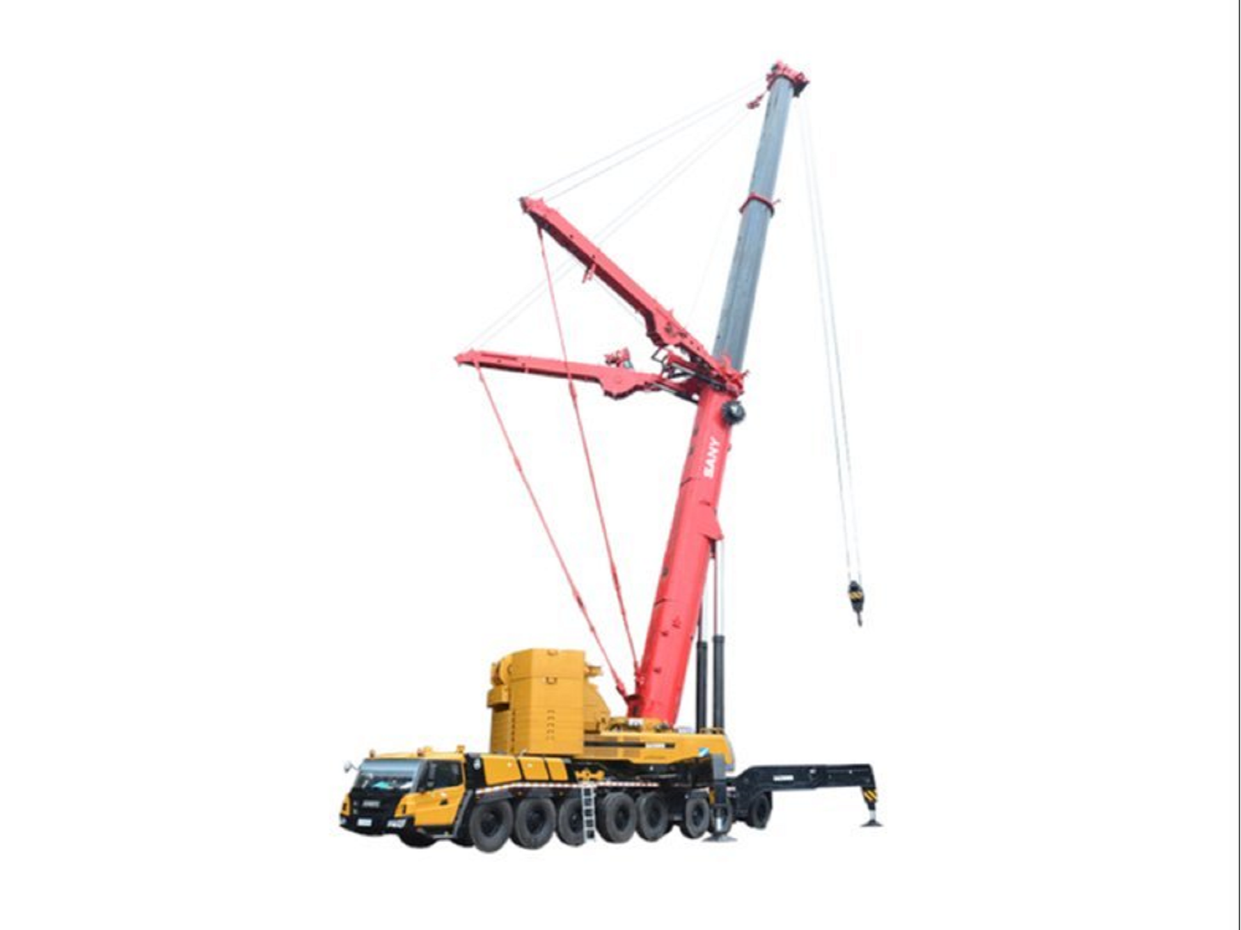 Services sany sac5000s 500 ton all terrain crane